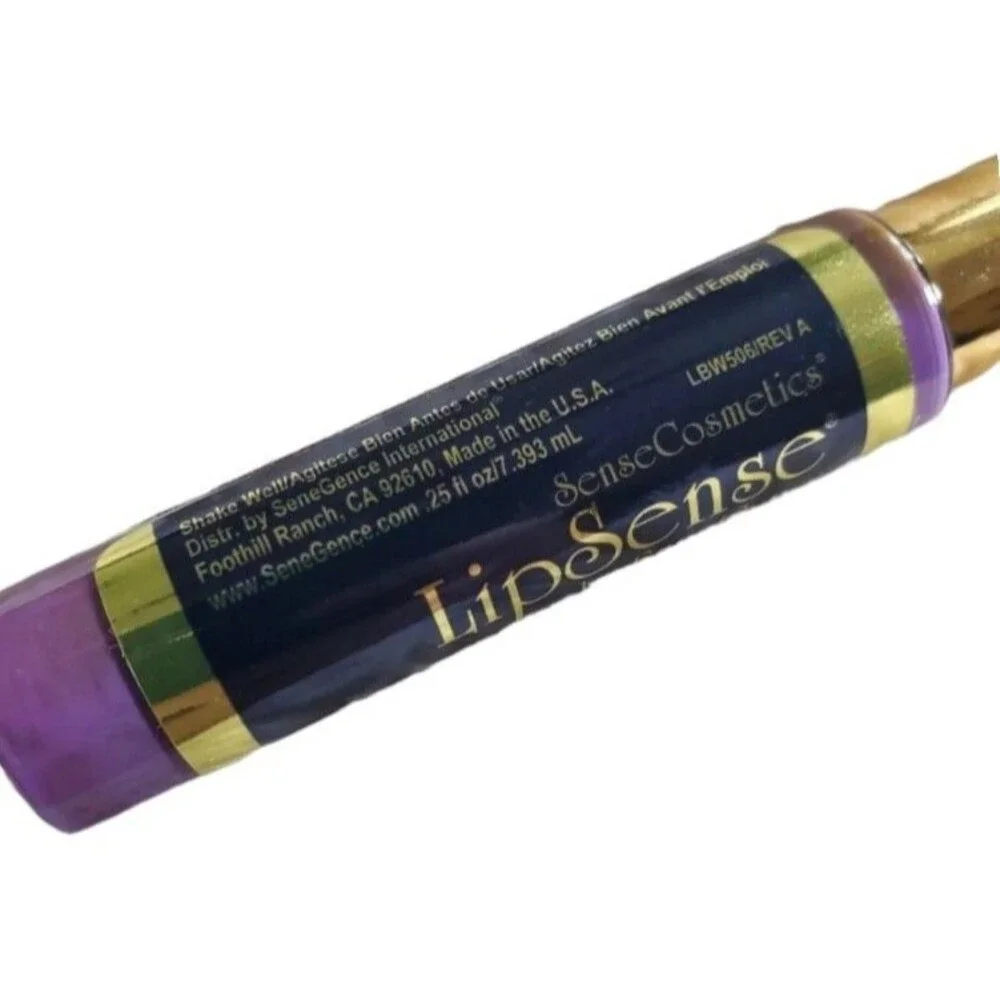 SeneGence Lipstick Purple Lilac Lacquer LipSense Color Sealed .25 oz NEW